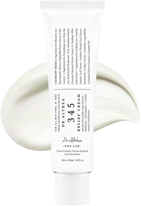 This is a moisturizer by Dr. Althea called 345 Relief Cream